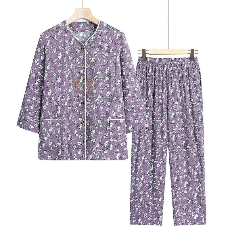 老年人春夏装纯棉两件套装70岁8C0妈妈中袖奶奶老太太婆婆老人衣,女装/女士精品,中老年女装,淘宝优惠券,粉丝福利购,淘宝优惠卷