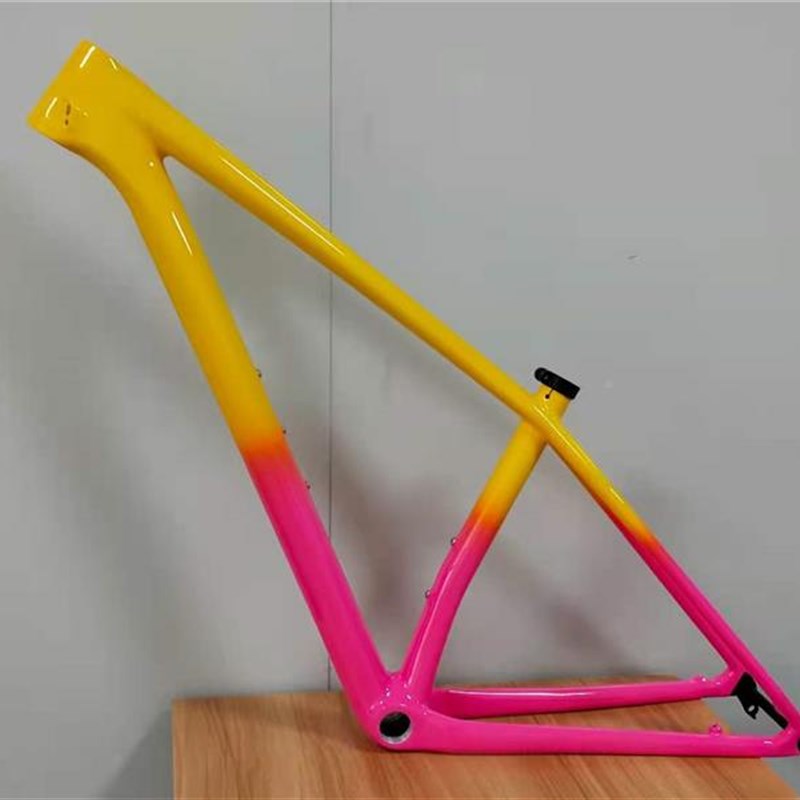 新品纤维架架子碳EPI2020C山地车架超轻纤维车碳架29寸碳纤车T100