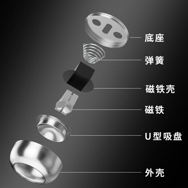 防撞门挡门吸软胶入户门锁防磕碰门后缓冲垫门贴护墙硅胶静音胶垫