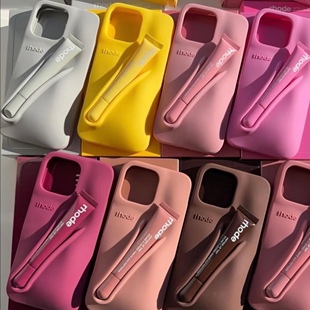 美国rhode手机壳海莉适用于iphone17promax全包围立体液态硅胶壳