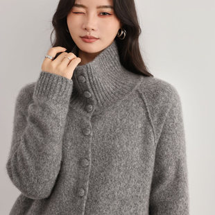 山羊绒77.7%桑蚕丝22.3% 丝羊绒衫 300g左右 6008