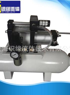 4:1空气增压泵吹瓶机用空气增压器32公斤空气增压系统大流量