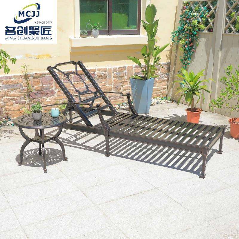 户外泳池休闲躺椅庭院沙滩椅铸铝酒店室外躺椅露天休闲铸铝躺床,商业/办公家具,其它,淘宝优惠券,粉丝福利购,淘宝优惠卷
