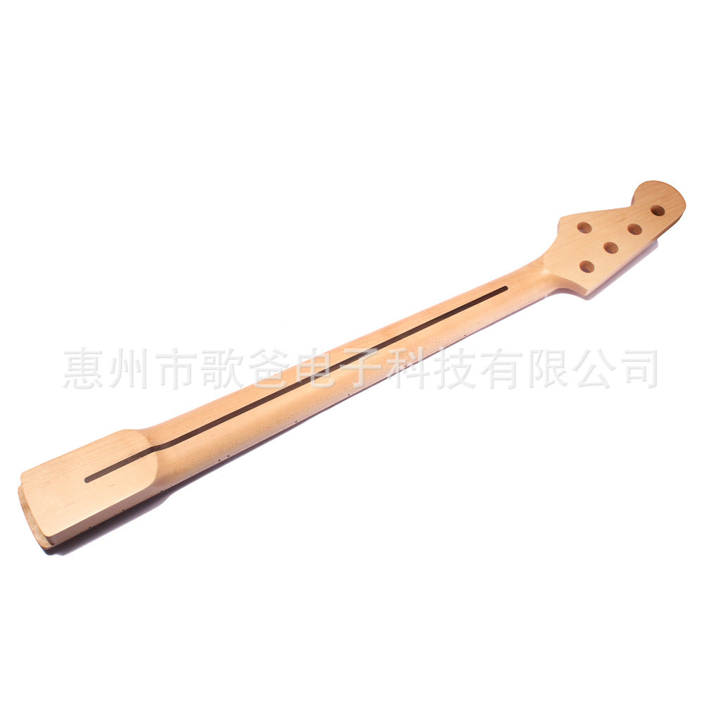 乐器配件吉他配件PB贝斯5弦的枫木背中线琴柄