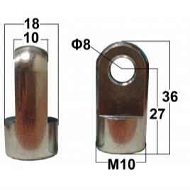 德国HAHN Gasfedern阻尼器G 08 19 0120 1 0350 AU19 AB11 00500N