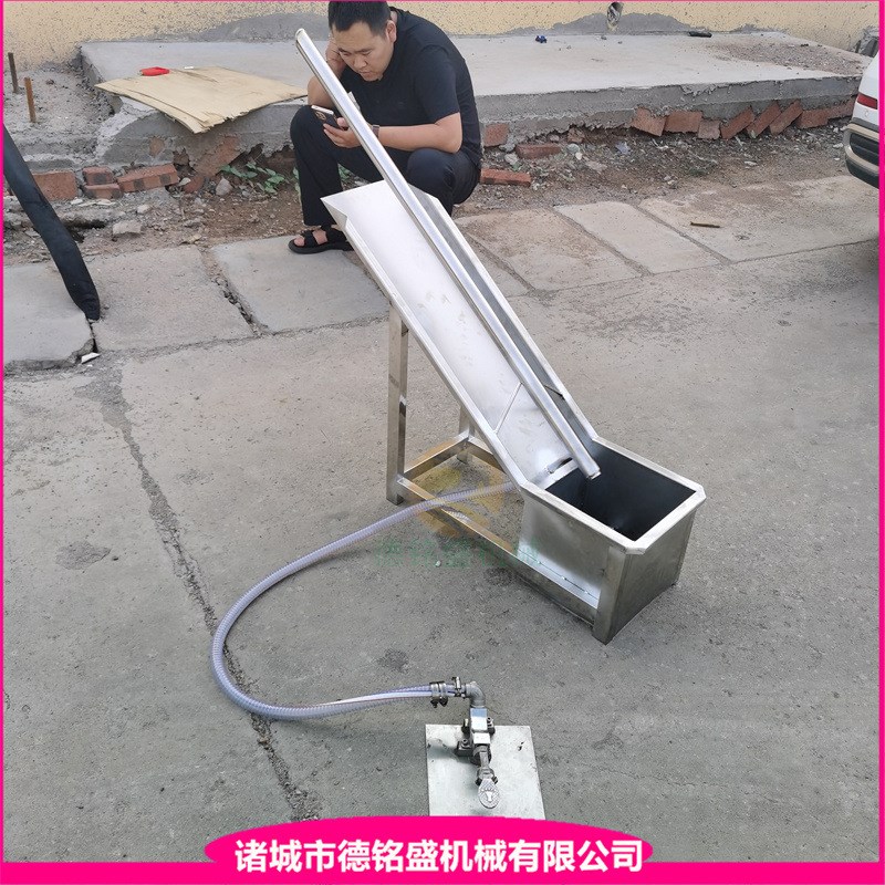 羊肠翻肠清洗设备 猪牛羊屠宰场用的小型水流翻肠清洗机