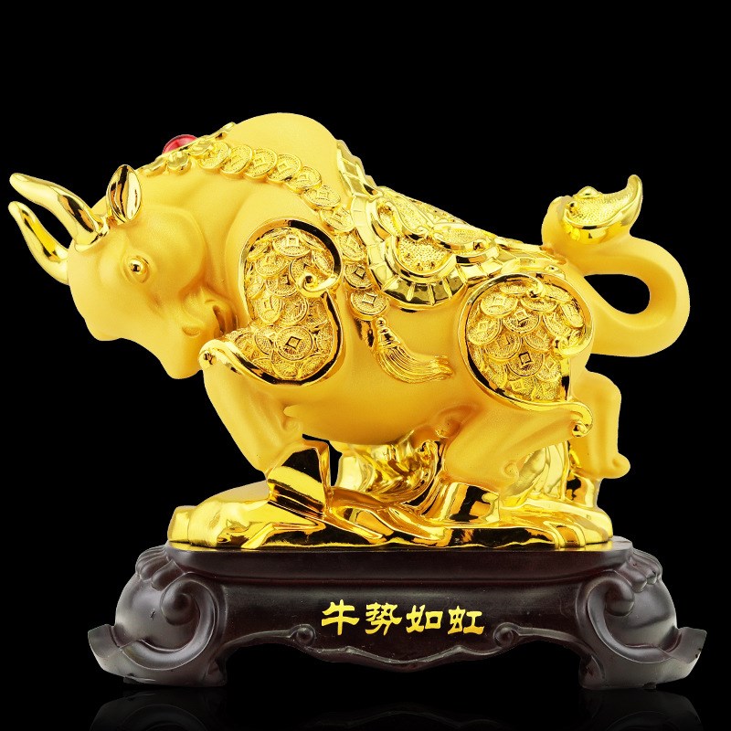 十二生肖摆件鼠牛虎兔龙蛇马羊猴鸡狗猪客厅酒柜办公室装饰工艺品