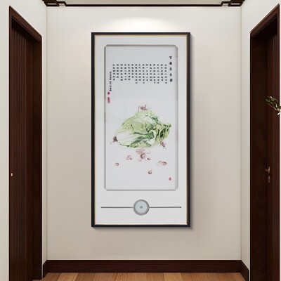 新中式百财刺绣画芯可用于