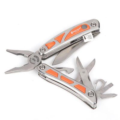 钢盾 SHEFFIELD S041002 18合1不锈钢多用钳便携可折叠尖嘴钳