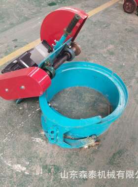 卡箍式固定切桩机 抱箍式空心桩切割机 电动混凝土水泥管切桩机