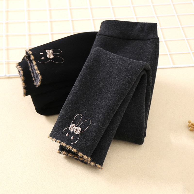 女童加绒内搭裤加厚一体冬装洋派女宝宝秋冬大童女孩黑色儿童裤子,童装/婴儿装/亲子装,裤子,淘宝优惠券,粉丝福利购,淘宝优惠卷