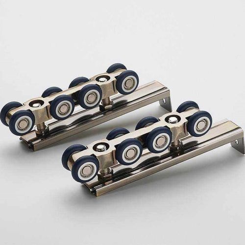 移门吊轨吊滑轨家用五金配件吊轮轨道木门滑轮卫生间厨房推拉门上