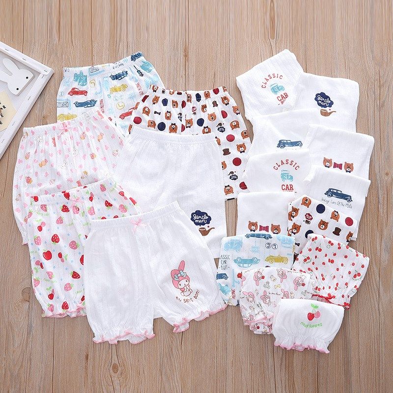 儿童提花针织柔软透气吸汗打底裤家居男女孩中小童短裤五分裤睡裤,童装/婴儿装/亲子装,裤子,淘宝优惠券,粉丝福利购,淘宝优惠卷