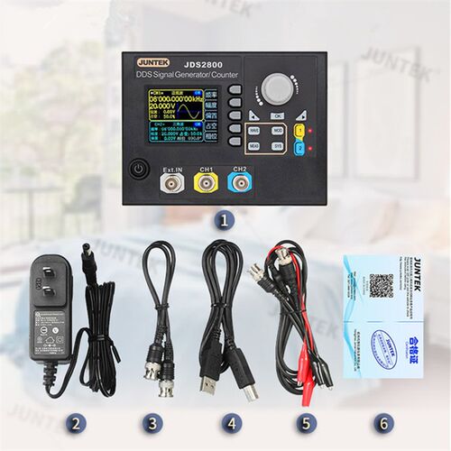 JDS2800-60MHz镶嵌面板式函数信号发生器DDS双通道信号源