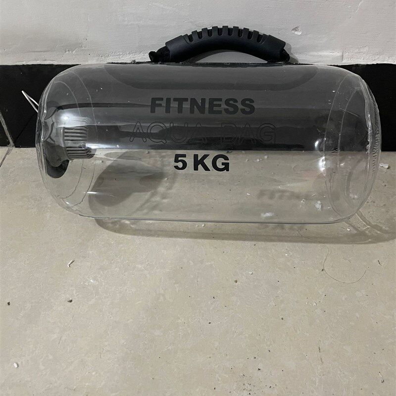 注水充气哑铃可调节健身水袋负重便携式器材举重可调重量
