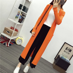 2020春夏针织衫女开衫超长款冰丝薄款毛衣外套披肩外搭防晒空调衫