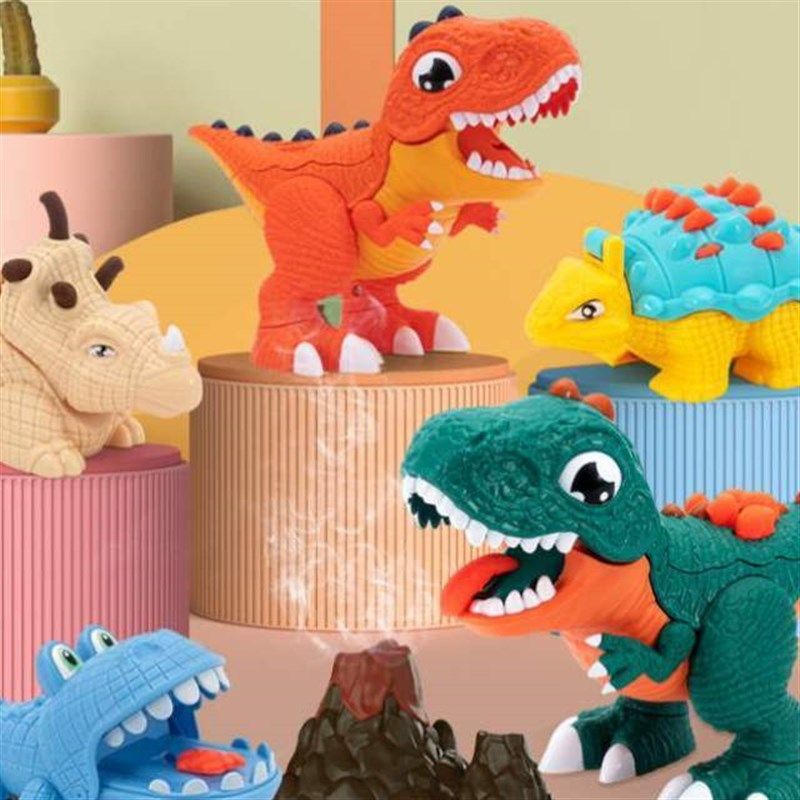 模具女孩手工玩具套装儿童工具橡皮泥面条机彩泥制作恐龙男孩粘土