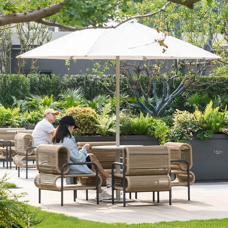 户外休闲沙发庭院酒店民宿露阳台藤椅茶几组合架空层防水藤编家具,住宅家具,户外沙发,淘宝优惠券,粉丝福利购,淘宝优惠卷