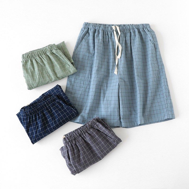 刘大姐家 夏季男纯棉睡裤 宽松休闲五分大码居家大裤衩短裤沙滩裤,女士内衣/男士内衣/家居服,睡裤/家居裤,淘宝优惠券,粉丝福利购,淘宝优惠卷