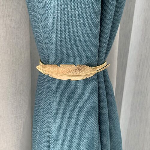 窗帘挂钩墙钩固定绑带轻奢装饰配件小饰品夹子扣环金属弹簧