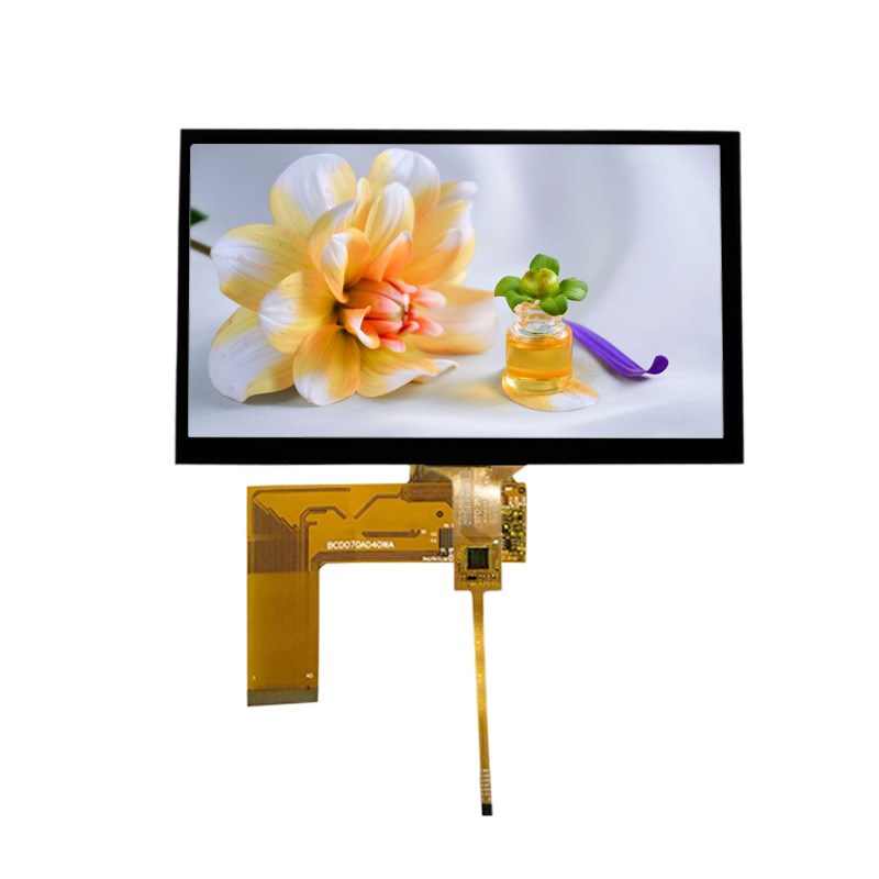 7寸40pin 800*480 工控智能家居高清液晶屏 7寸液晶屏显示屏