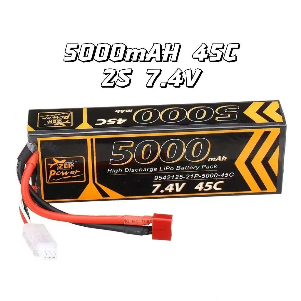 17年ZOP工厂RC航模车模聚合物锂电池5000MAH2S7.4V3S11.1V4S6S45C