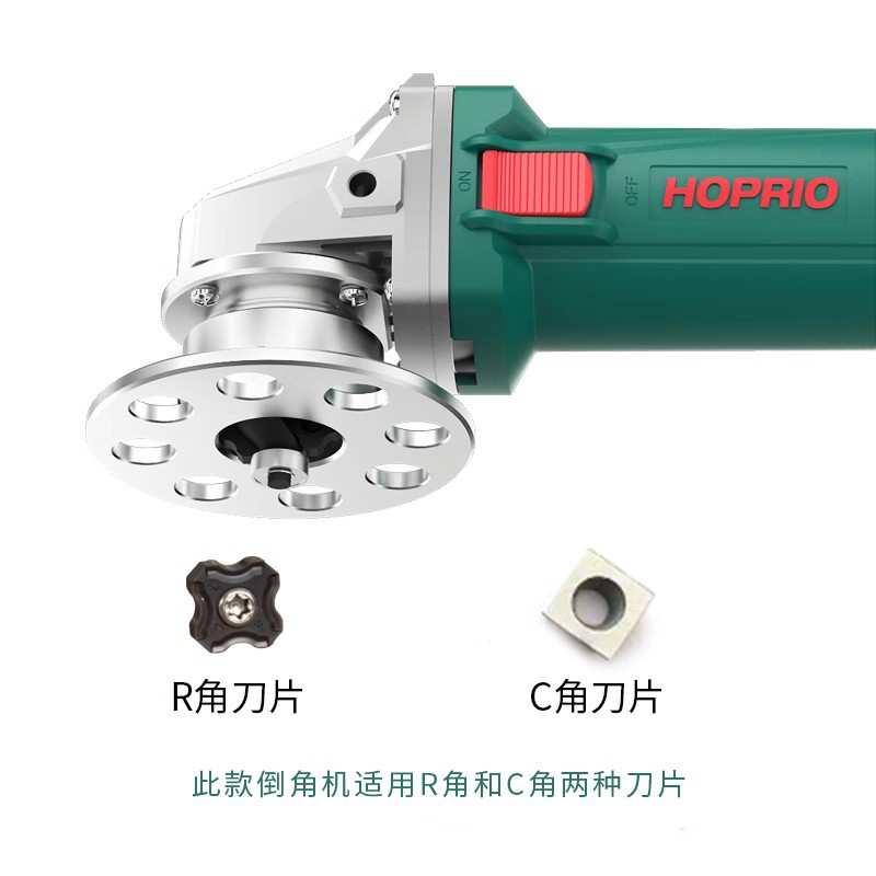 雷伦无刷倒角机JID-YE1高压手持式修边机C角R角45度内孔去毛刺