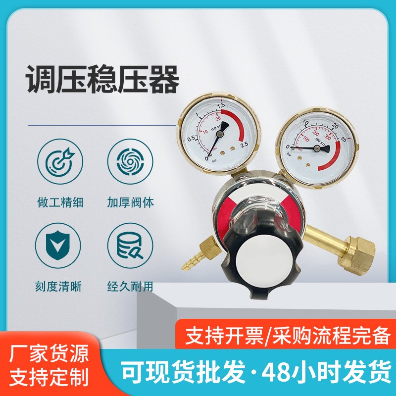 定制减压a阀压力表调压稳压器气压表节能表气压表 橡皮套调压表