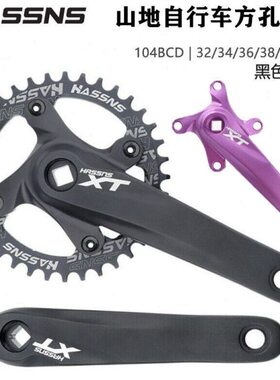 改装S方H/负NS齿正山地自行车/曲柄8孔单BCD/10速盘94牙盘A10S11