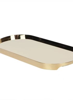 现代简单的创意金属托盘储存托盘装饰托盘样品屋销M售办公室咖啡