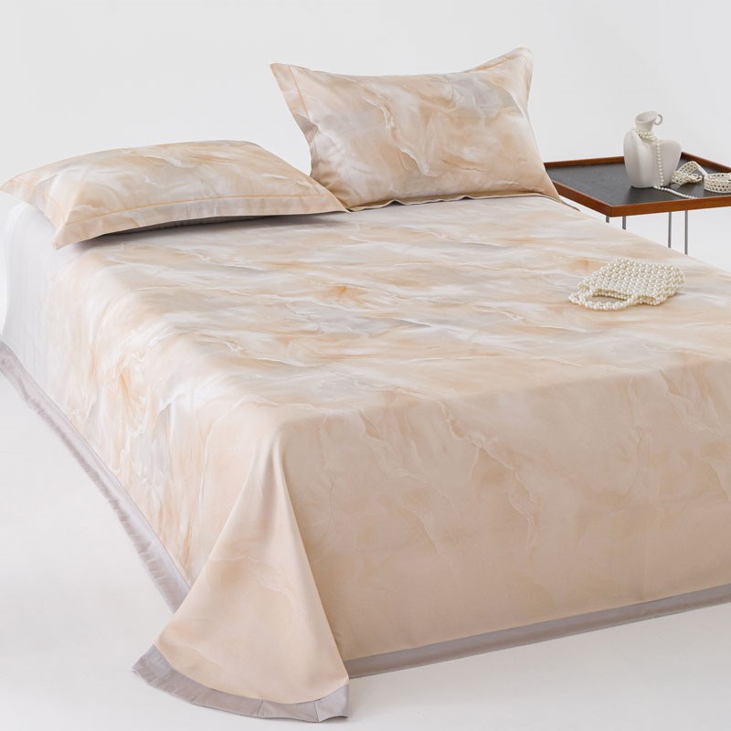 高端重磅100%竹纤维软凉席B床单夏季凉感可机洗水洗加厚凉席