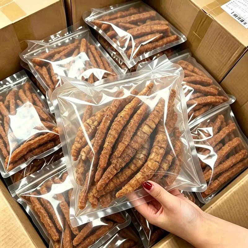 新店开业太便宜了】虫草参脆云南特产虫草参酥脆地参地蚕即食零食