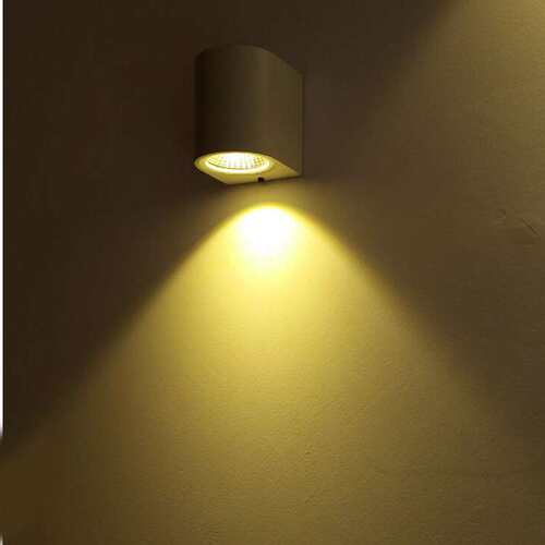 杰雯壁灯户外led铝质双头上下发光led过道阳台灯 LED铝材家用
