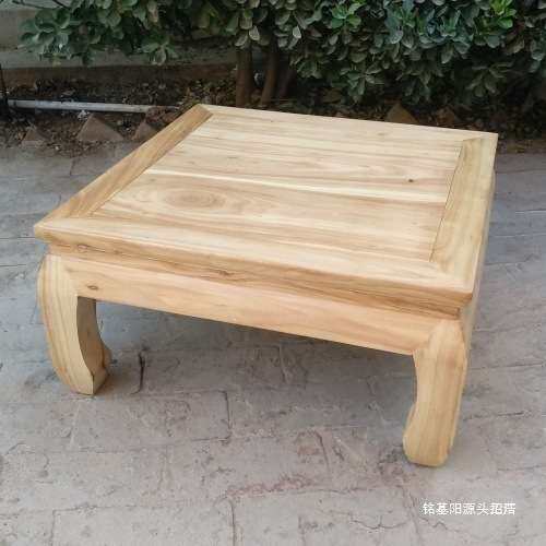 实木炕几老榆木飘窗榻榻米阳台小茶几矮窗台日式桌子简约老式炕