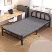 折叠床单人床家用成人简易床双人床1米2宿舍出租房硬板床铁床午休