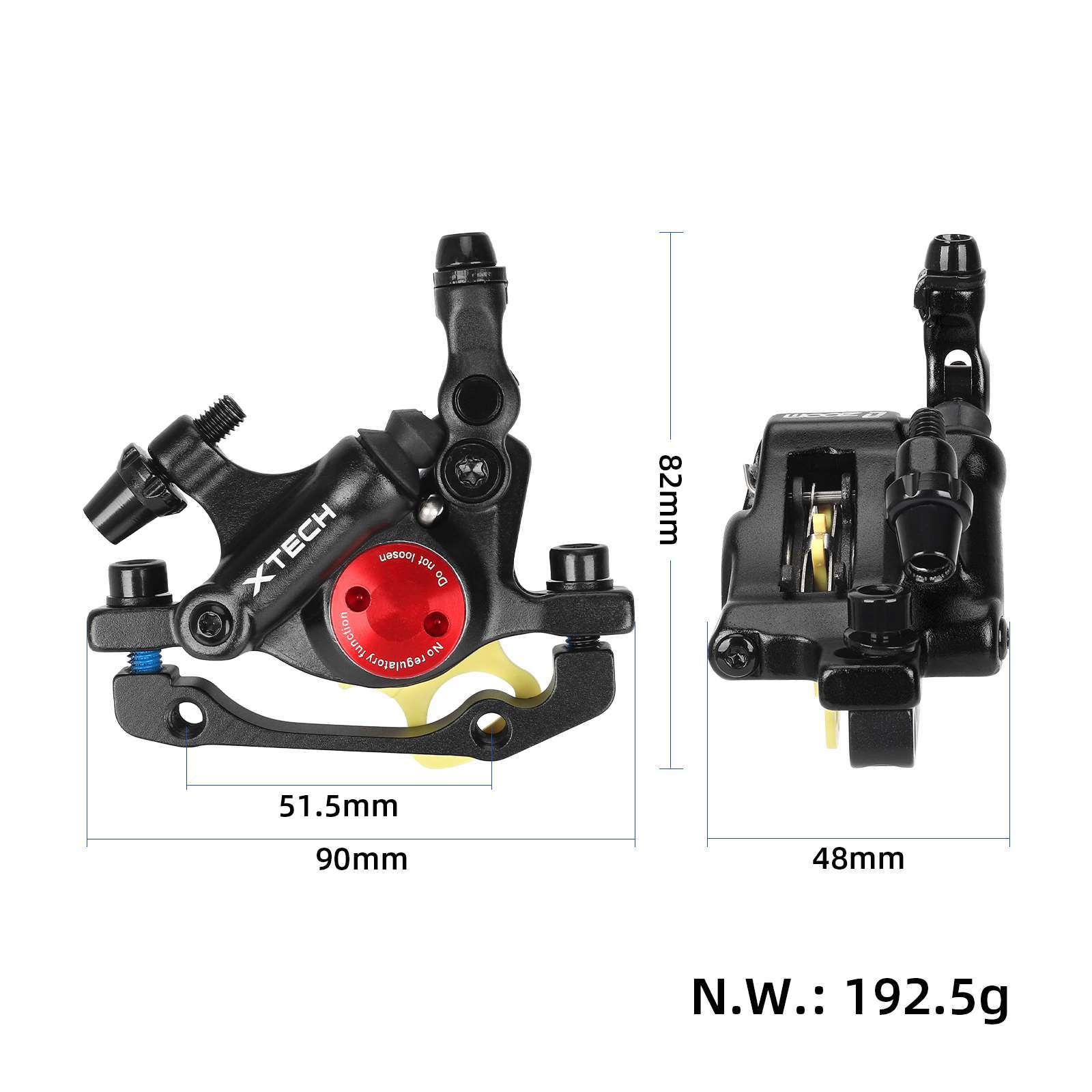 Xtech油刹器改装用转换座PRO M365电动滑板车改装液压油刹器配件