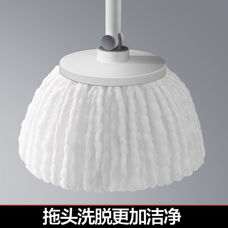 大卫免手洗拖把旋转新款懒人家用拖把桶一拖墩布净单桶自动地拖布