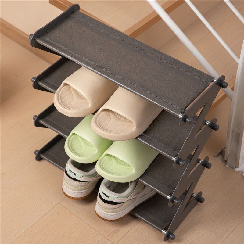 简易鞋架多层家用防尘组装Z型经济型寝室宿舍小鞋架子多功能