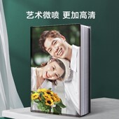 相册定制写真来图制作成书水晶亚克力影楼婚纱照儿童情侣宝宝影集