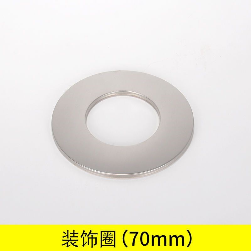 燃气热水器排烟管烟道装饰盖/x遮丑盖/墙孔玻璃孔空调不锈钢装饰