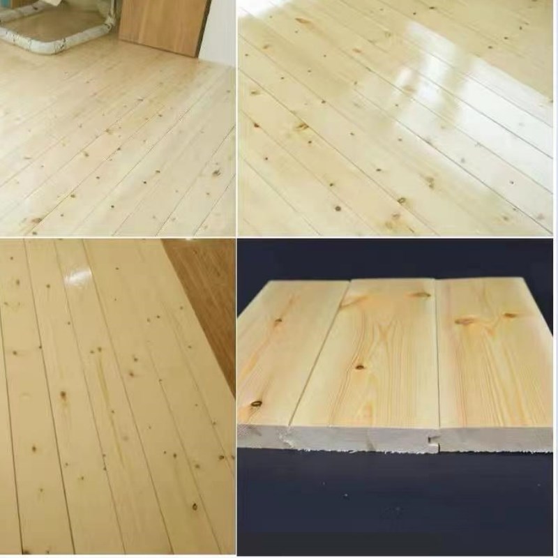 云杉室内免漆扣板阳台悬吊式天花板防腐木墙裙J板杉木护墙实木板