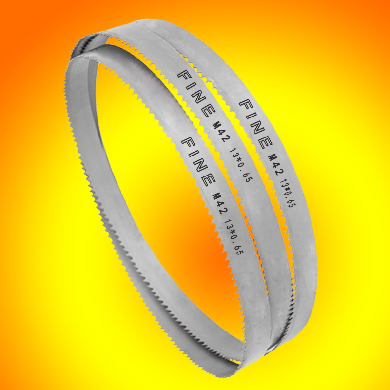 双金属带锯条切割铝合金1638*1D3台湾锯床锋钢机用小剧条齿形品质