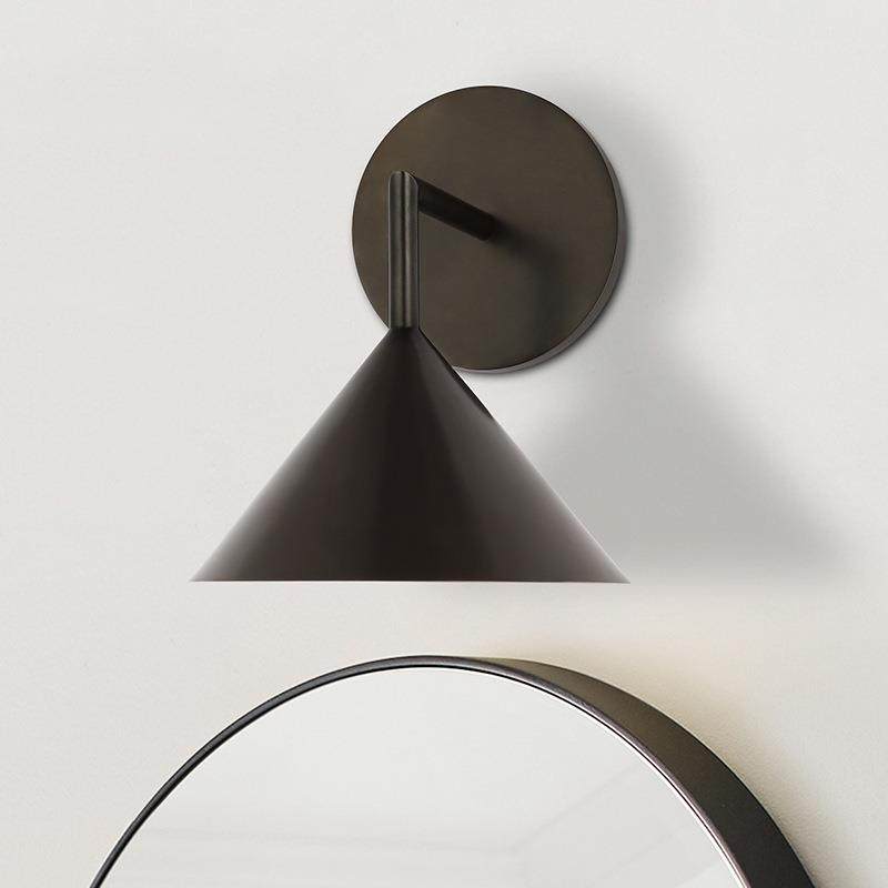 意大利现代简约漏斗壁灯餐厅客厅床头灯卧室墅民宿设计师全铜壁灯,标准件/零部件/工业耗材,车间地垫,淘宝优惠券,粉丝福利购,淘宝优惠卷