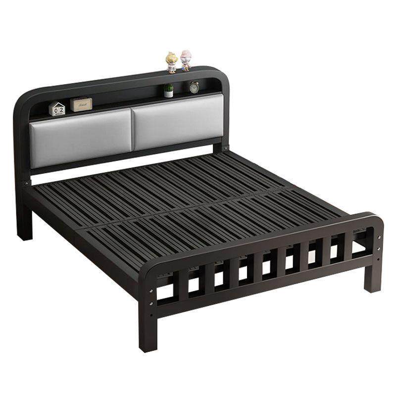 米双人床加厚加固出租屋米1家用欧式铁艺床单人床铁架床不锈钢