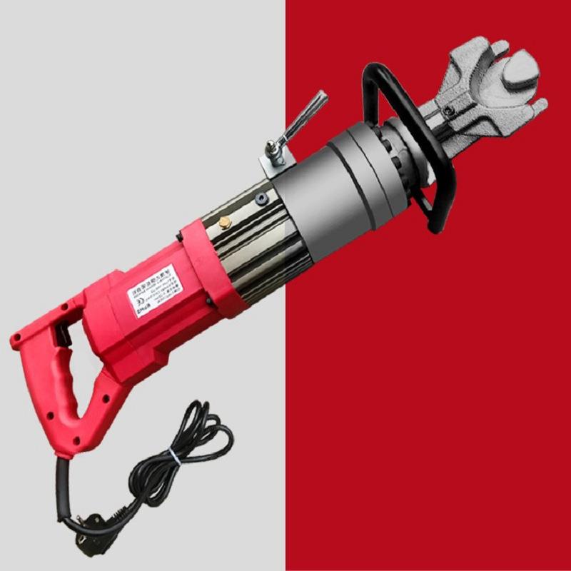 电动手持钢筋折弯机现货 直径32mm圆钢弯折机 液压 1350W弯弧机