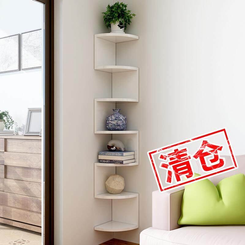 J^墙角置物架转角拐角墙上卧室墙壁挂墙面书架厨房三角角落收纳,电子元器件市场,其它元器件,淘宝优惠券,粉丝福利购,淘宝优惠卷
