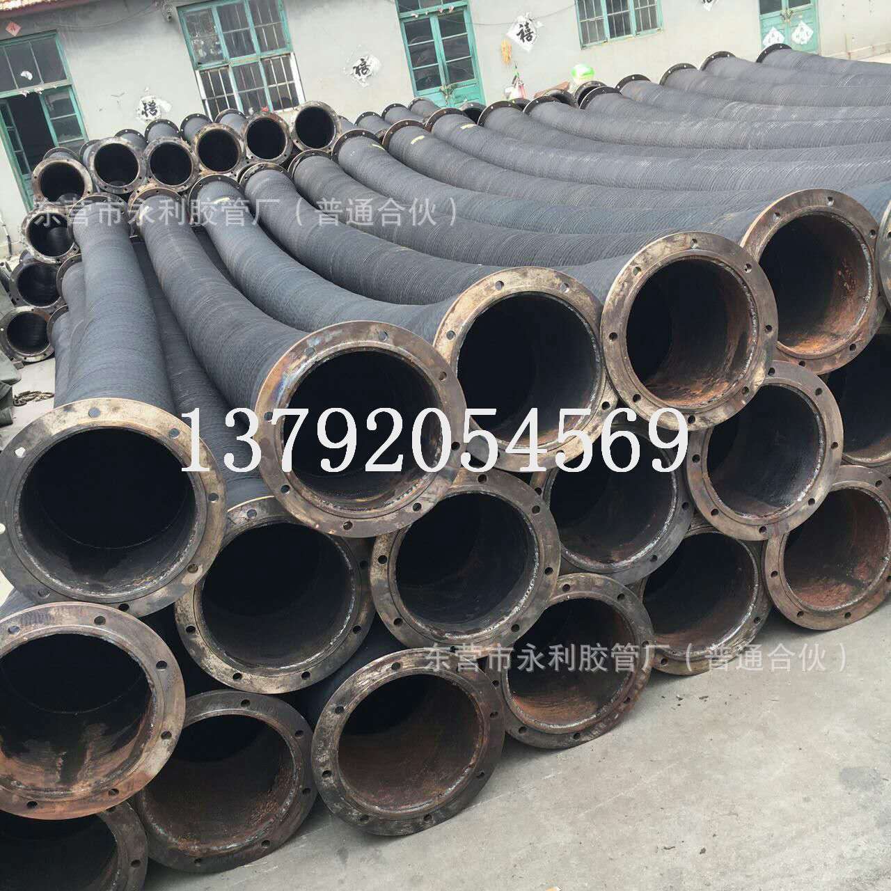 钢丝吸水软管DN100 150 200 250 300mm橡胶埋吸管水泵配套输水管