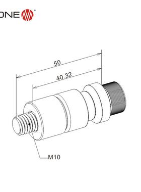 工装夹具托板用拉钉组合 固定型不锈钢螺钉 可兼容EROWA手动拉钉