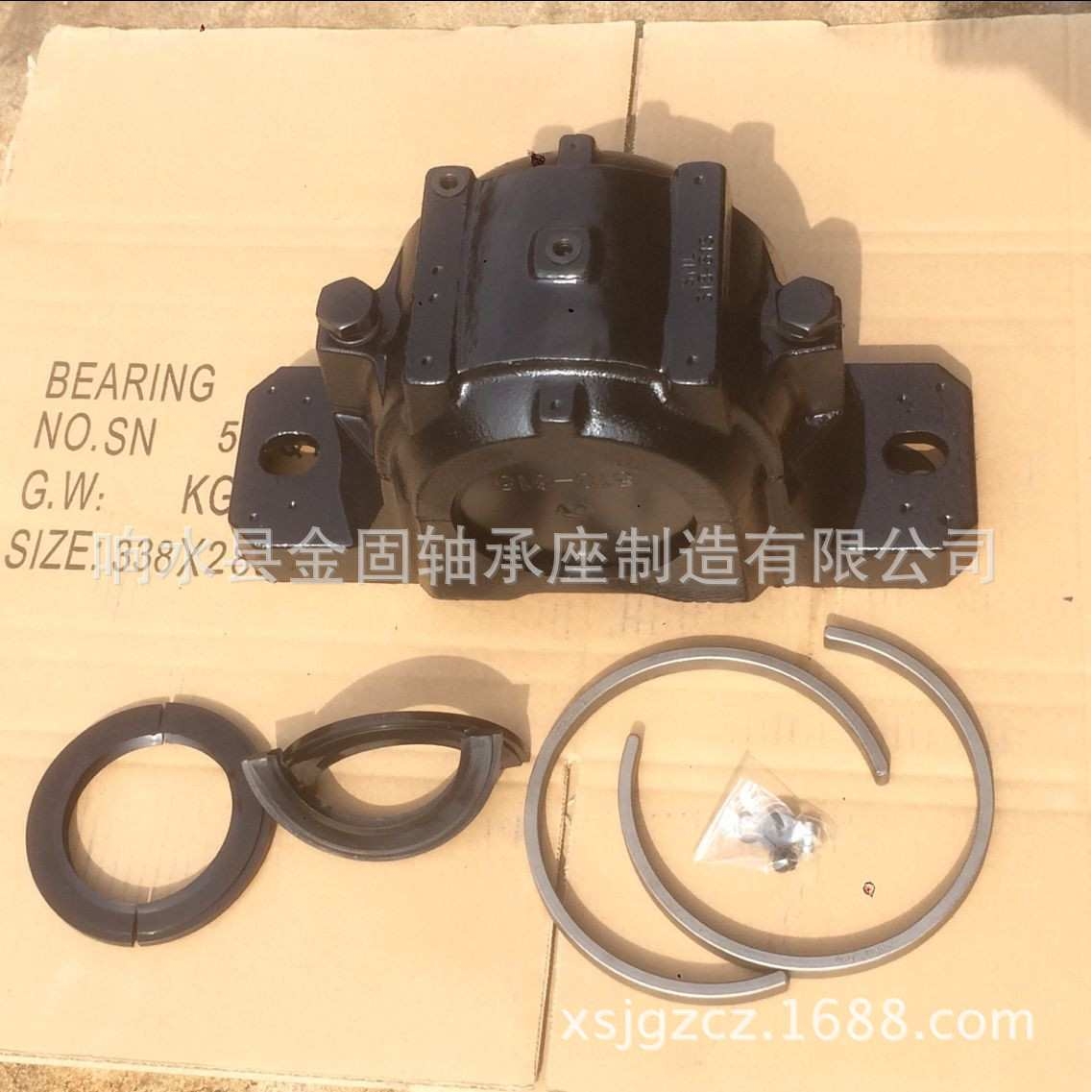 供应用于调心滚子轴承 SNL524-620轴承座 定位环 密封件