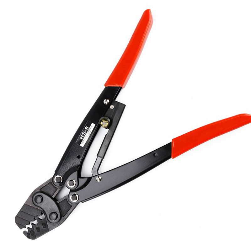 伊莱科HS-8压接钳压线钳子YO裸端子冷压接钳1.25-8mm2